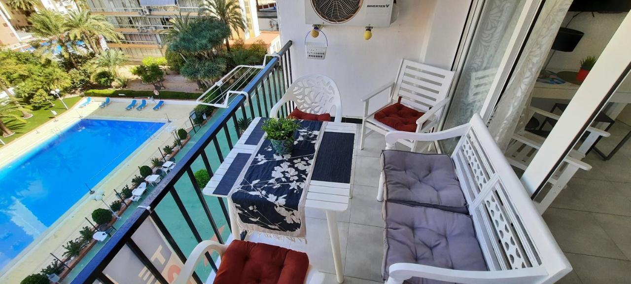 Happy Loix Apartamento Wifi Aa Бенидорм Экстерьер фото