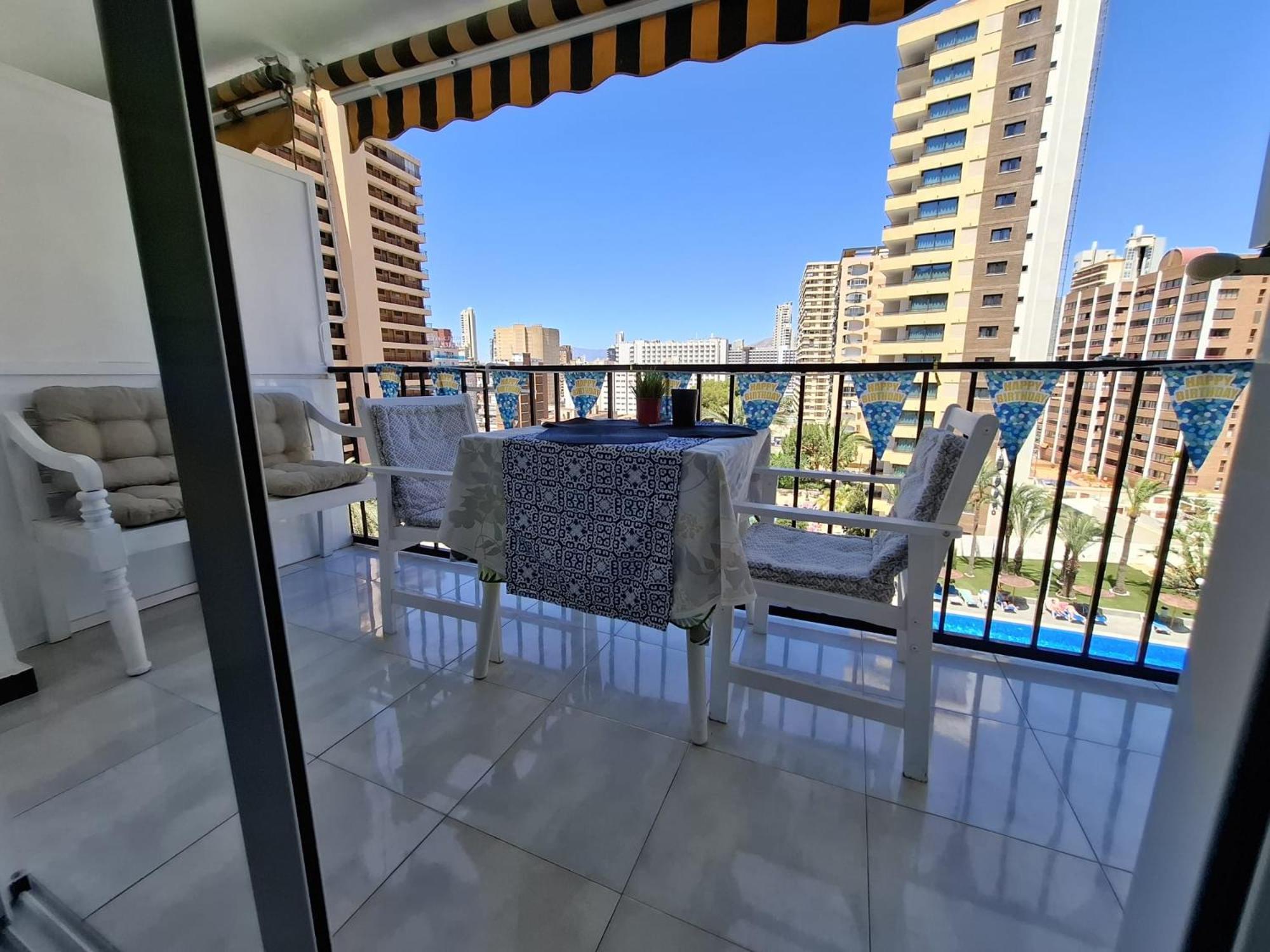 Happy Loix Apartamento Wifi Aa Бенидорм Экстерьер фото