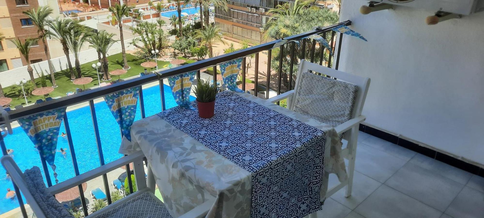 Happy Loix Apartamento Wifi Aa Бенидорм Экстерьер фото